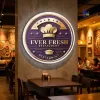 Premium Custom Round Acrylic Business Logo Sign