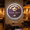 Premium Custom Round Acrylic Business Logo Sign
