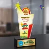 Premium Custom Graduation & Achievement Star Shape Acrylic Award Crest