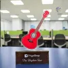Guitar-Shaped Custom Acrylic Award