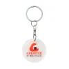 Branded Custom Round Acrylic Keyring