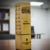 Custom Laser Engraved Solid Carossen Wood Pillar Memento Crest Award