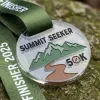 Premium Laser Engraved Hand Colored Acrylic Medal