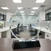 Premium Customized Crystal Glass Award Crest
