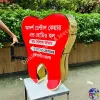 Custom 3D LED Illuminated Sign for Dental Clinics