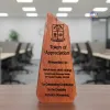 Premium Solid Wood Appreciation Memento