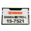 Premium 3D Acrylic Letter Motorcycle Name Plate