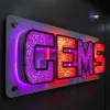 Premium Diamond Crystal Puthi 3D LED Signage
