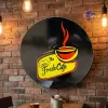 Premium Custom Round Acrylic Business Logo Sign