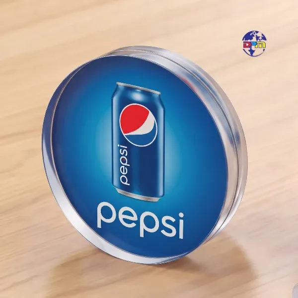 Premium Custom Round Acrylic Paperweight