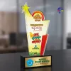 Premium Custom Graduation & Achievement Star Shape Acrylic Award Crest