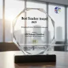 Premium Customized Crystal Glass Award Crest