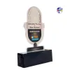 Custom Acrylic Microphone Shape Award