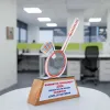 Custom Acrylic Badminton Champion Memento