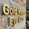 Premium Brushed Gold SS 3D Lettering