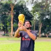 World Cup Trophy for Football Tournament