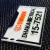 Premium 3D Acrylic Letter Motorcycle Name Plate